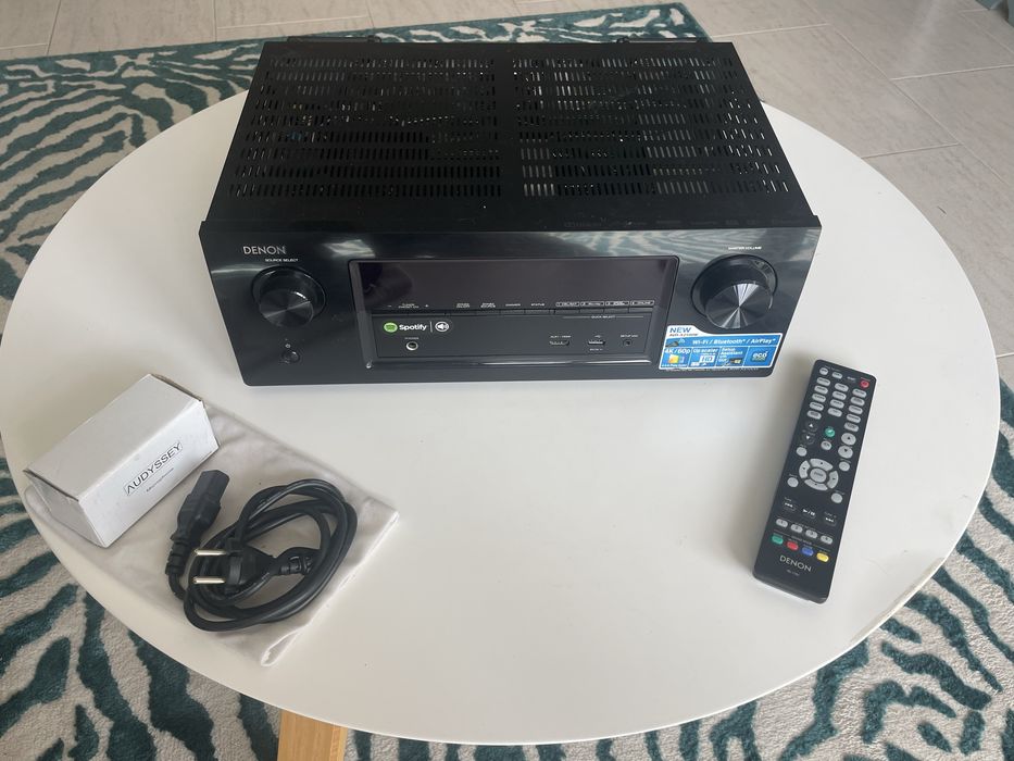 Amplificador AV Denon AVR-X2100W 7.2 – Wi-Fi, Bluetooth, AirPlay, 4K