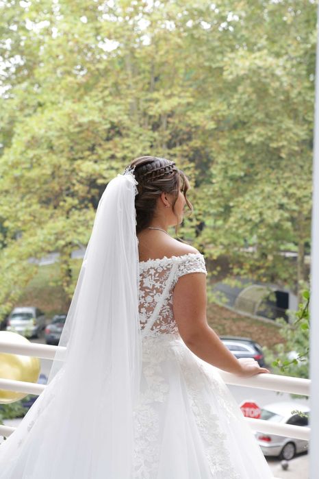 Vestido de Noiva + Véu