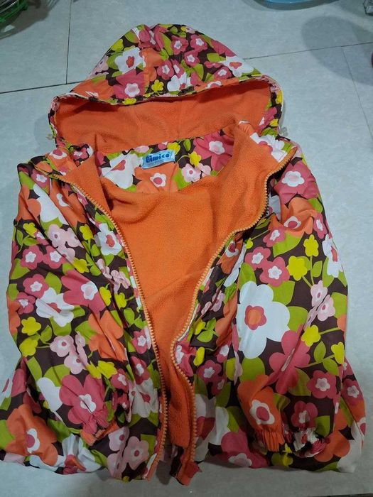 Демісезонна курточка 116 на флісі на осінь куртка