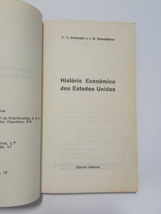 História Económica dos Estados Unidos, de Polianski e Shemiskine