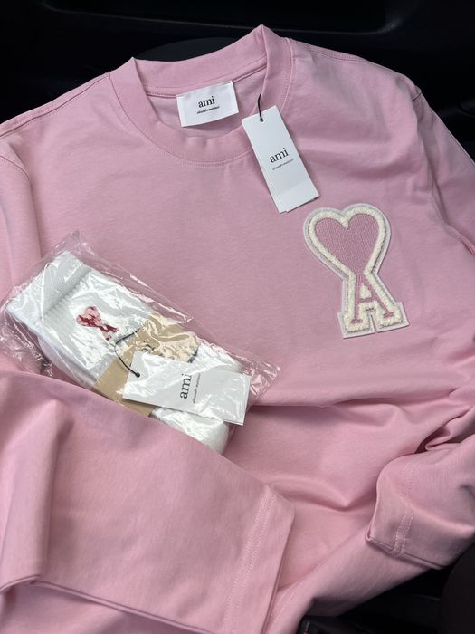 Лонг в стиле Ами Амі Paris 100% cotton