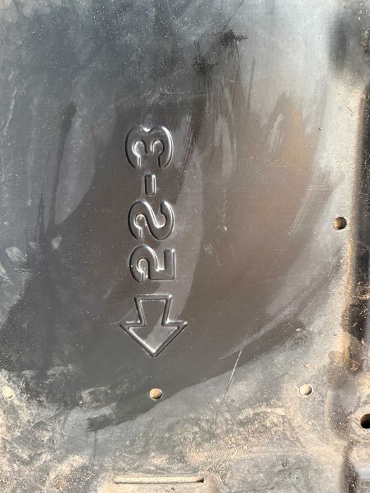 Osłona dolna baterii Nissan Leaf II lift oryginał