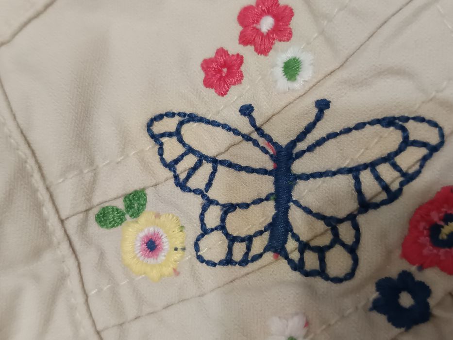 Kurteczka, katana, płaszczyk dla dziewczynki r  6 12 miesięcy