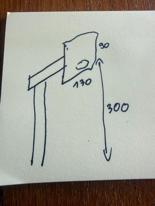 Kosz do koszykowki 300 cm