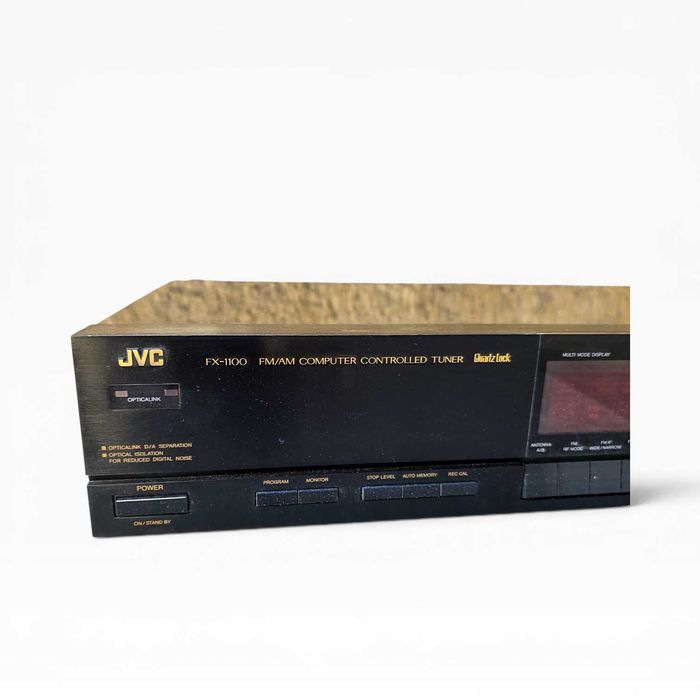 Sintonizador JVC FX-1100BK FM/AM Computer Controlled Tuner — Made in Japan