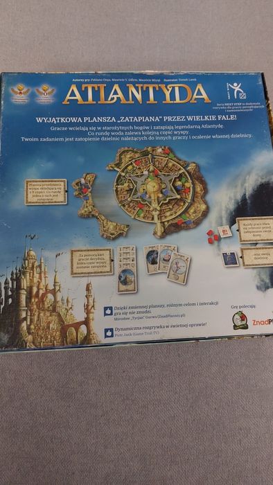 Atlantyda Trefl, gra planszowa