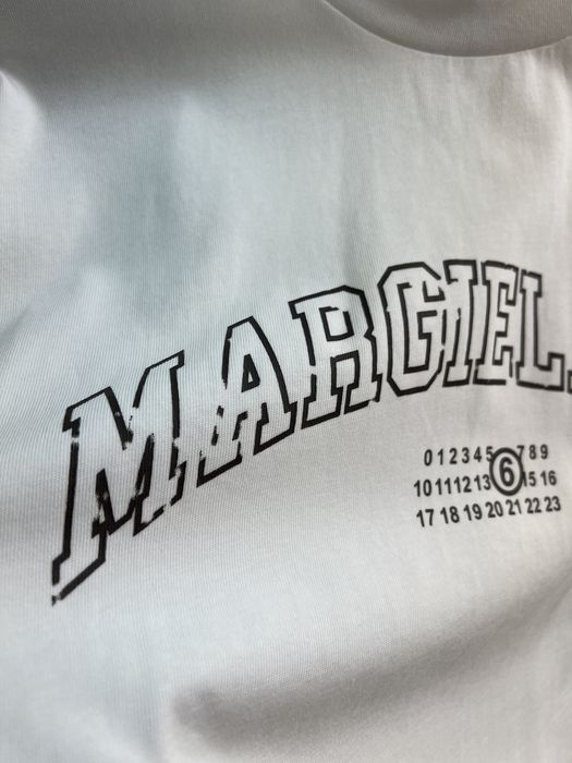 Футболка Maison Margiela MM6 White Logo 6