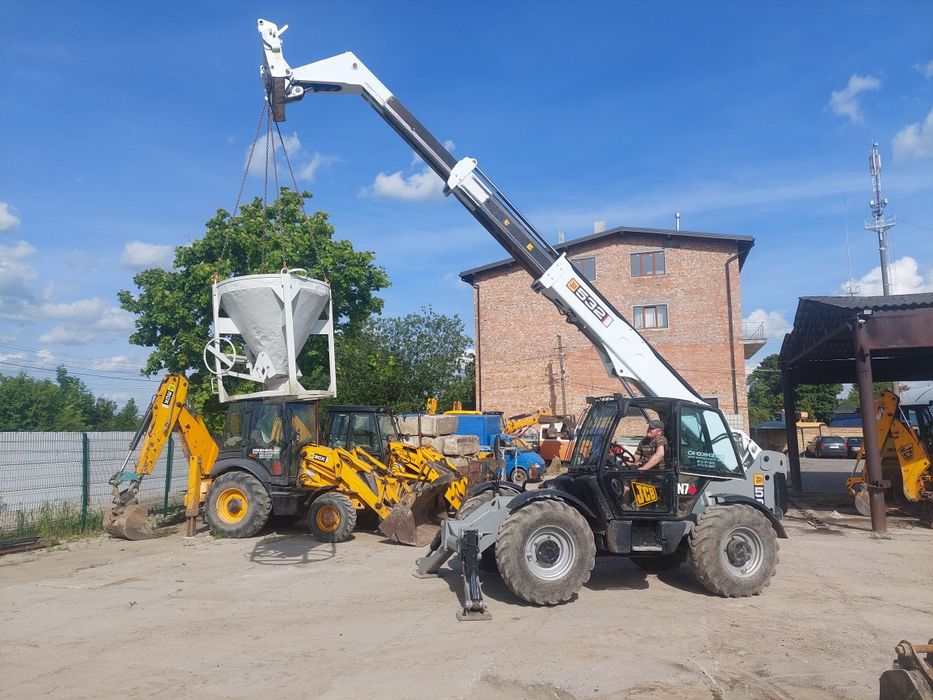 Послуги, оренда, телескопічного навантажувача,jcb,маніту