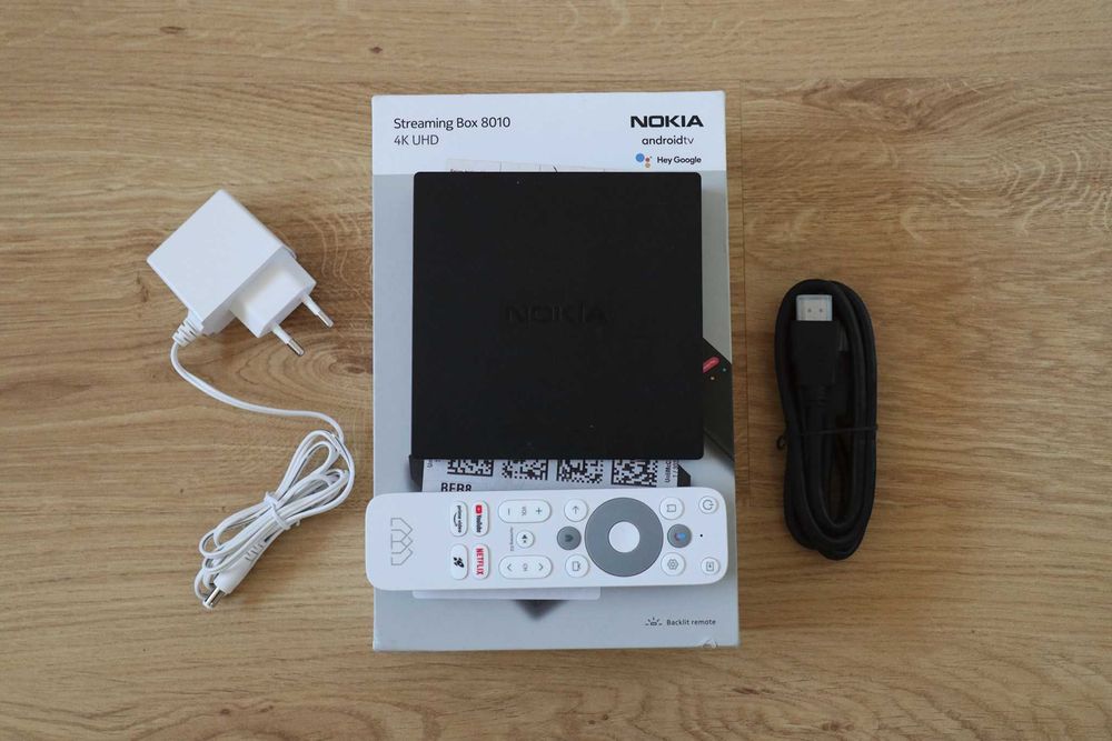 TV Android Box Nokia streambox 8010 4GB RAM Android 14