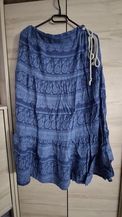 Długa spódnica lato wakacje