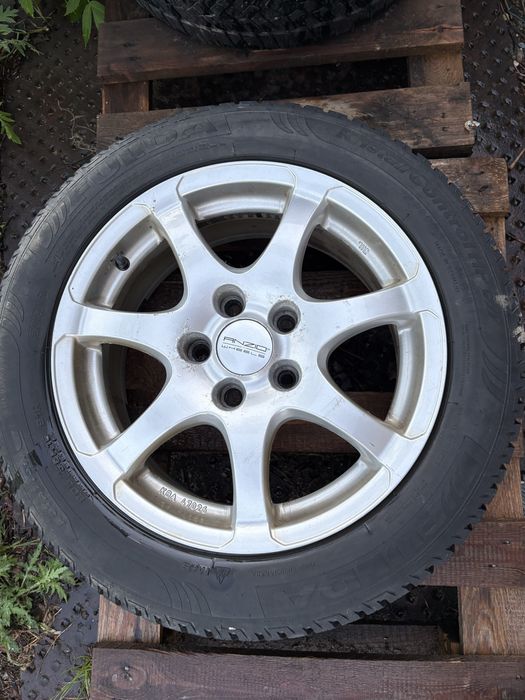 4 aluFelgi +opony zimowe 16’   205/55R16’ 91H