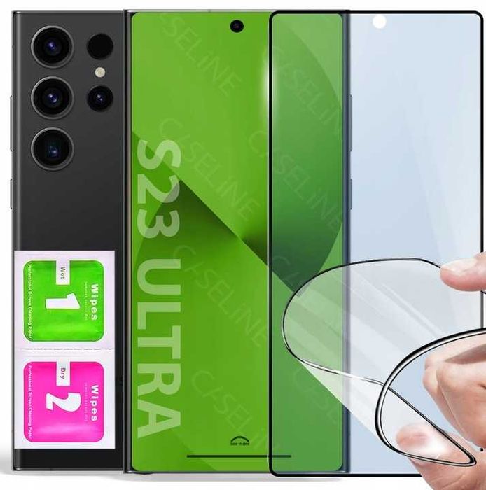 Etui Case Pancerne Samsung Galaxy S23 Ultra + Folia na ekran