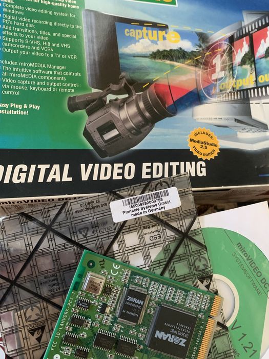 Digital video editing MiroVideo DC10