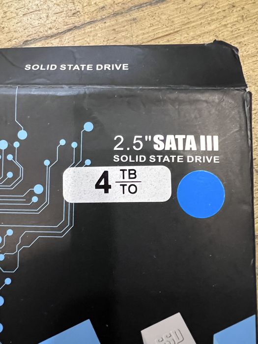 SSD 4TB 2.5" SATA III - Disco Rígido Interno (Novo/Selado)