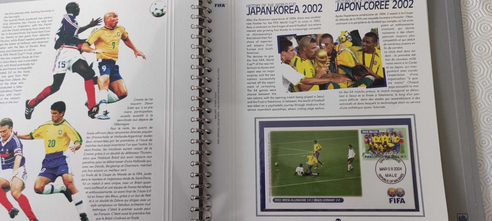 Oficial centenário FIFA em selos desde 1904 até 2006 mundial Alemanha