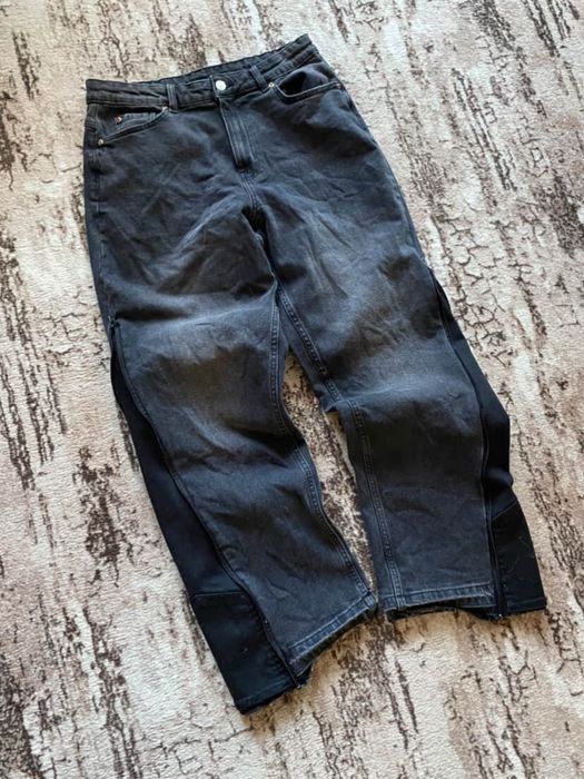 flared jeans zip zara type