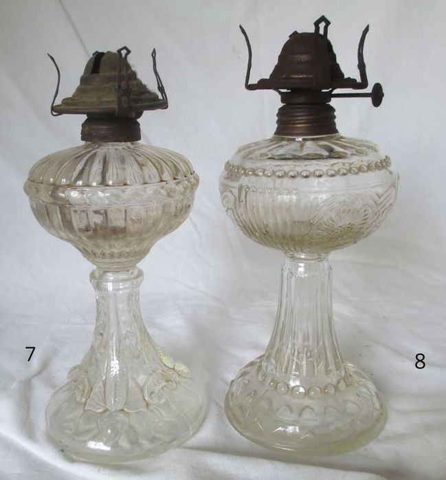 Candeeiros a petróleo antigos