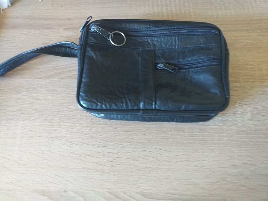 Saszetka męska czarna