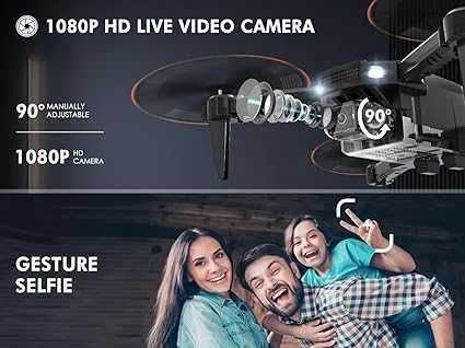 Dron Q10 Mini z kamerą składany QUADROCOPTER FPV 1080 HD