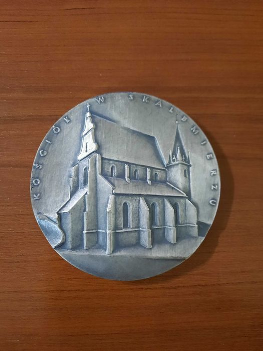 Medal Konrad I Mazowiecki  Seria PTAiN Koszalin 70 mm,  srebrzony i brąz