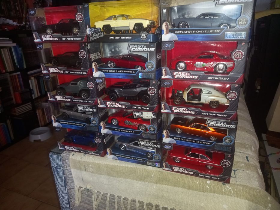 Miniaturas Fast and Furious