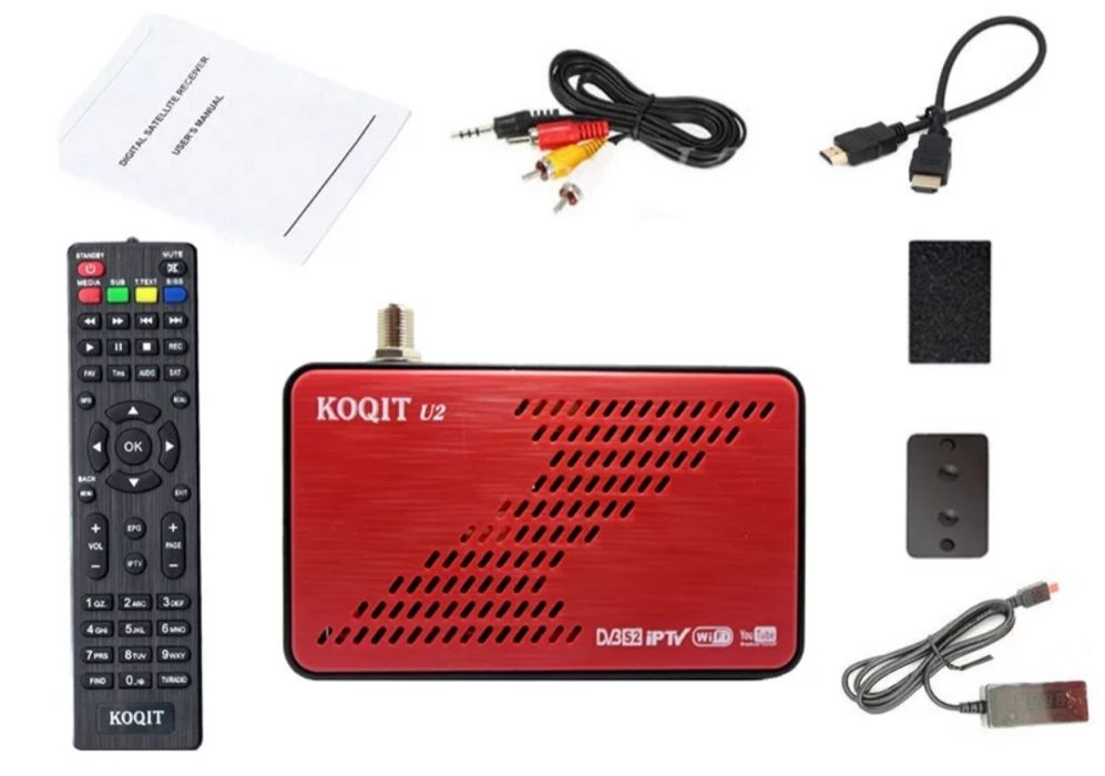 Box koqit u2 satélite