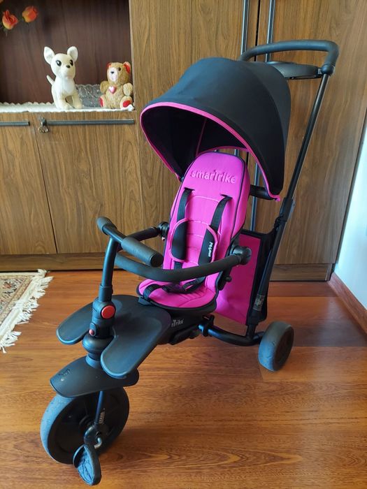 Трёхколёсный складной велосипед Smart Trike Fold 500 7in1.