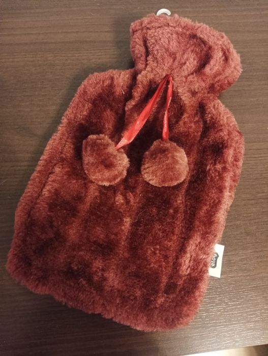 Nowy termofor w kolorze bordowym