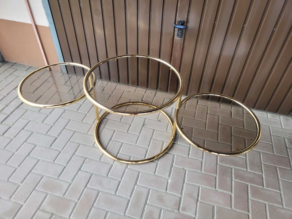 Złoty stolik modułowy, Francja lata 70.