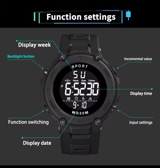 Спортивний годинник