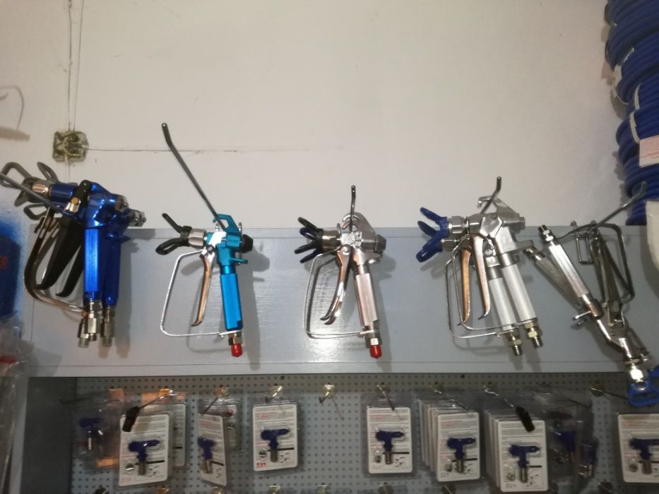 Pistolas de Pintura airless (Promoção bico incluído 150 euros)