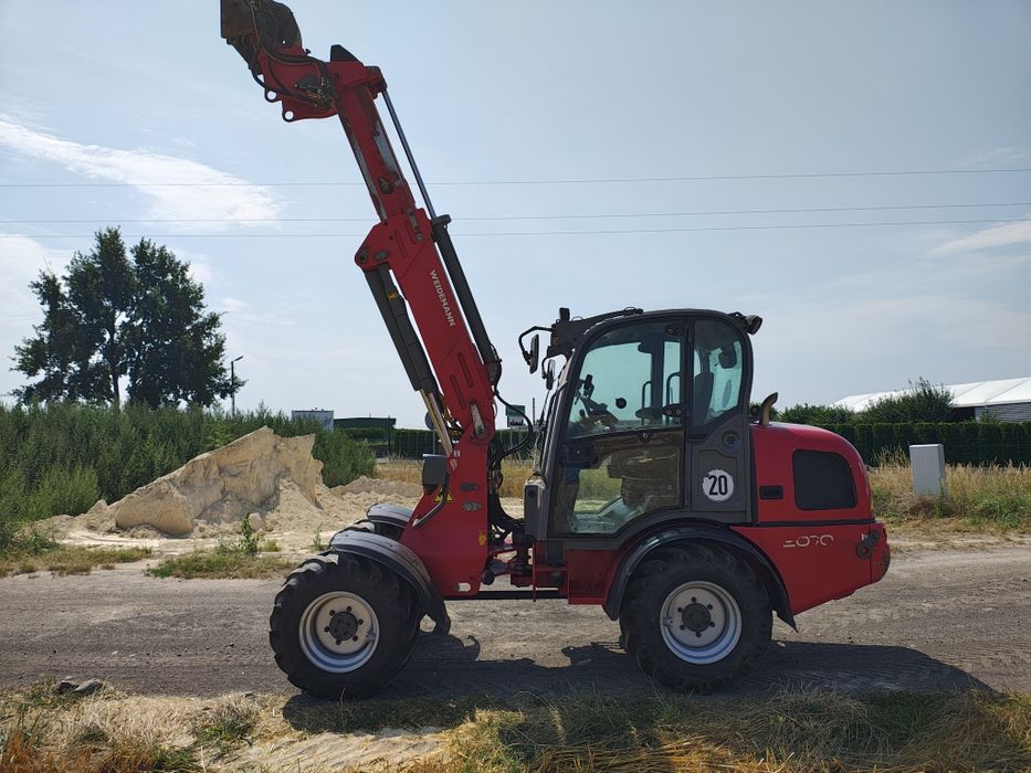 Weidemann 2070 lpt 2015 rok ładowarka teleskopowa