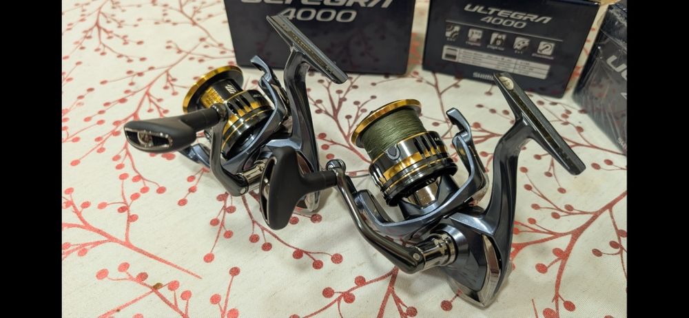 Катушки Shimano ultegra 4000 Daiwa Prorex MQ lt 4000D-C