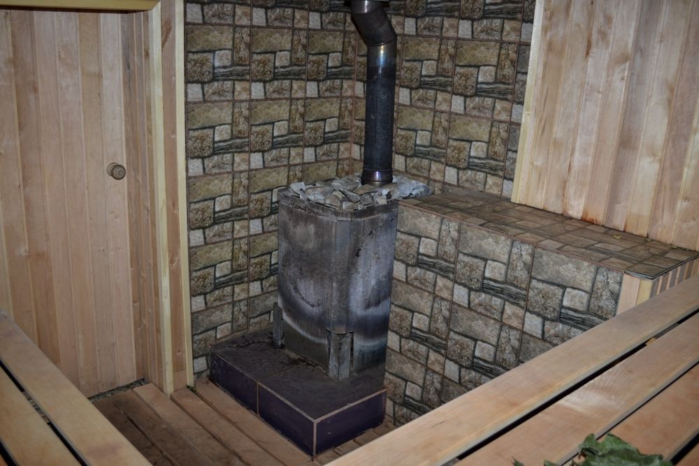 Баня на дровах. Троєщина