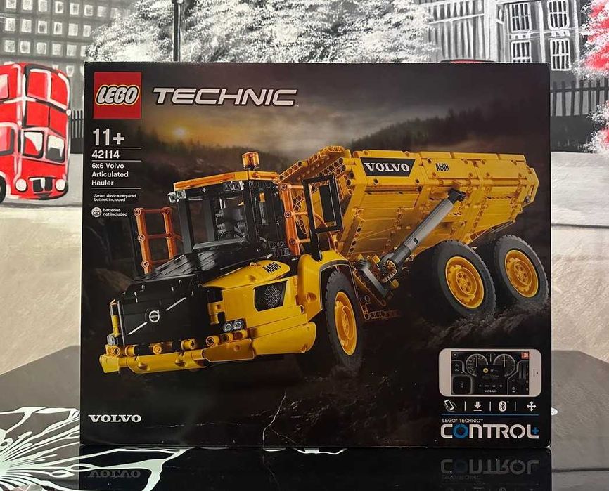 Конструктор LEGO Technic 42114 Самоскид 6x6 Volvo
