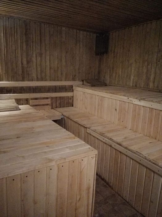 Баня на дровах(сауна,бассейн)
