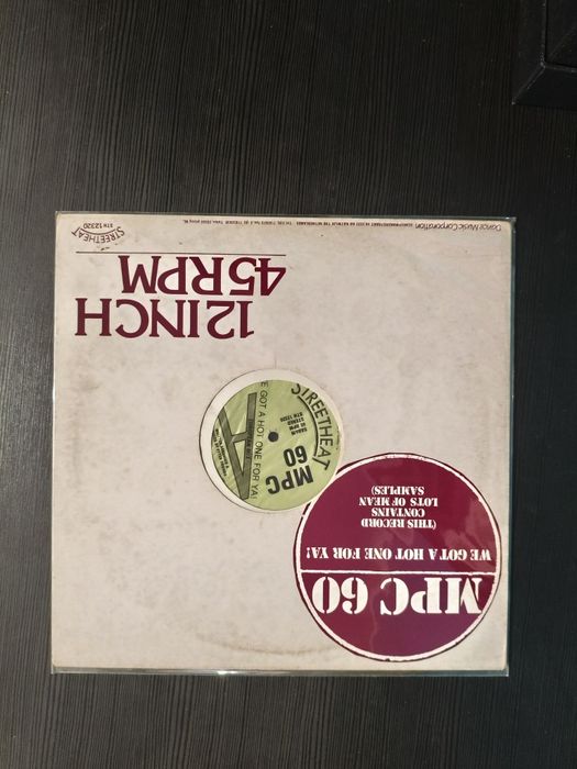 MPC 60 - Vinil de samples LP