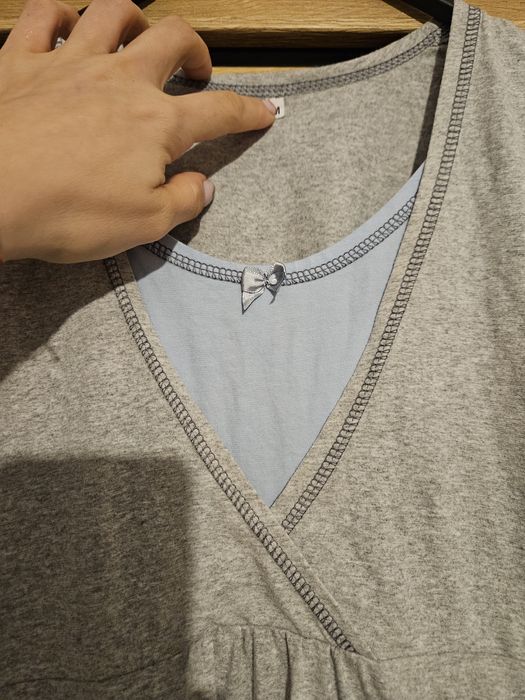 Zestaw 3 koszul ciążowych/ po porodzie.  Rozmiar S/M