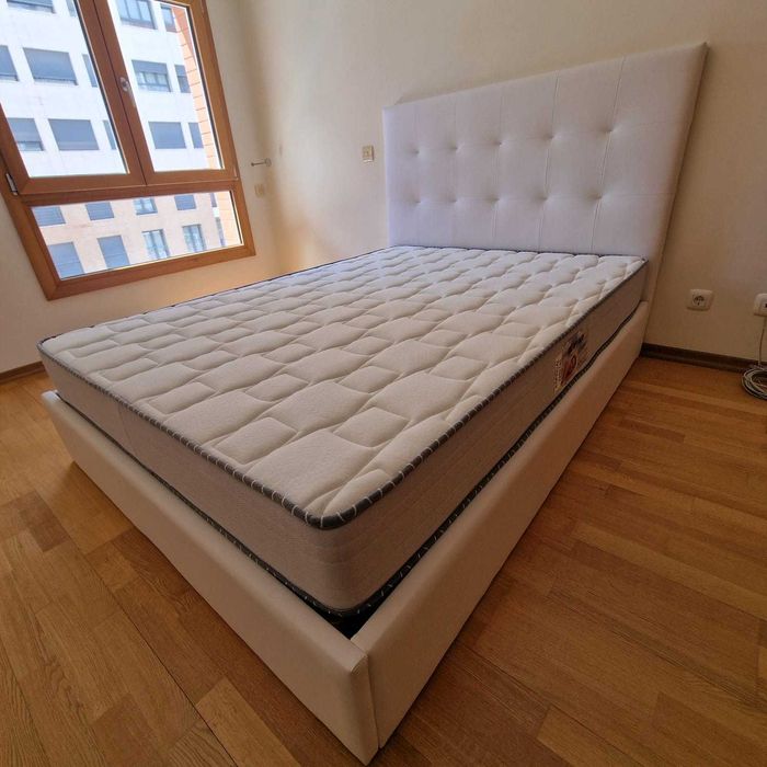 Camas de Casal Estofadas de Luxo 199€ Disp. em Várias Cores! 190x140m!