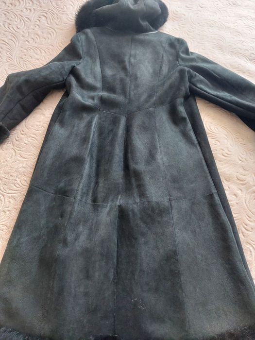 Жіноча натуральна дублянка великого розміру