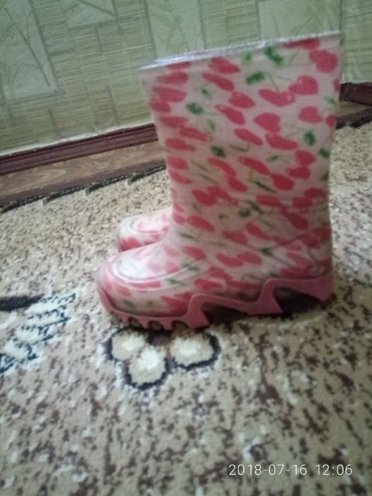 Резиновые сапожки.демар