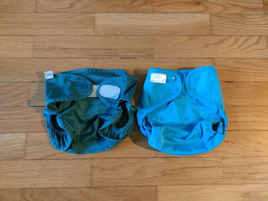 2x Reusable Diaper Covers in PUL