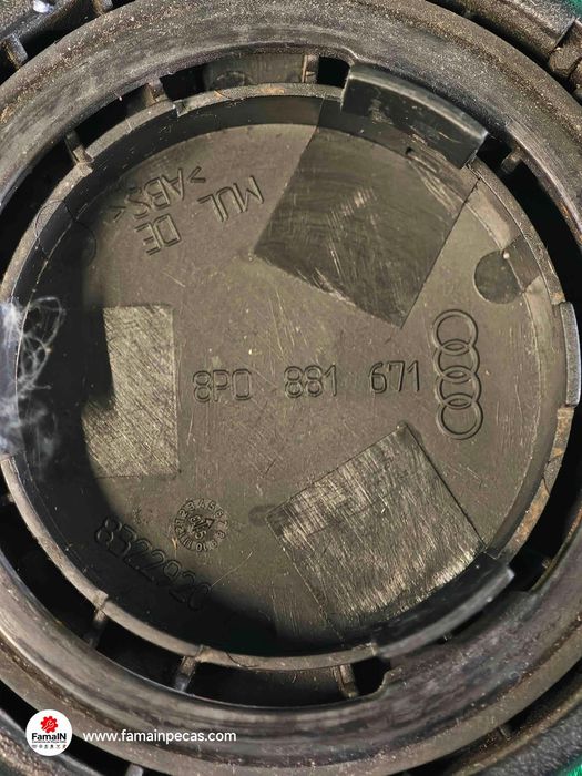 Botão Rotativo de Regulação Lombar do Banco AUDI R8