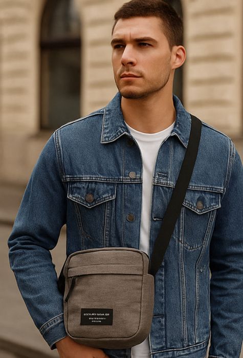 ‼️Фирменная мужская сумка, барсетка Sinsay