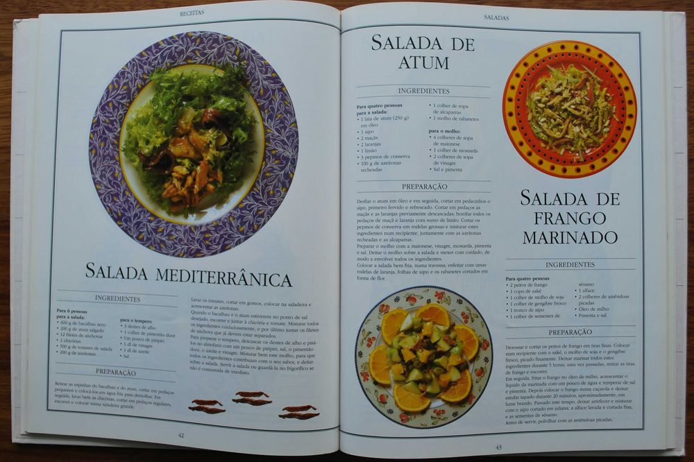 Acepipes e Saladas (As Melhores Receitas)