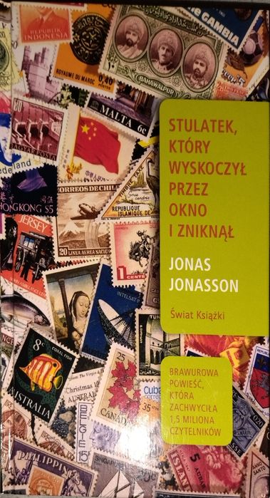 Książka "Stulatek który wyskoczył przez okno i znikną"