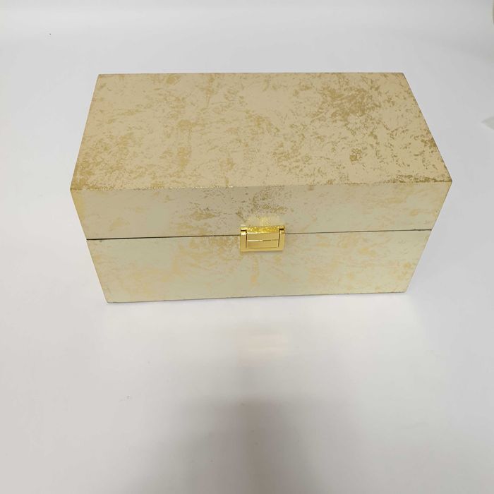 CAIXAS DE MADEIRA 23672 WHITE 34,5x22,5x19 CM