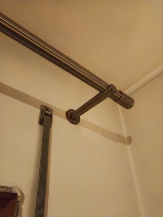 VARÃO DE CORTINADO EM INOX 200cm