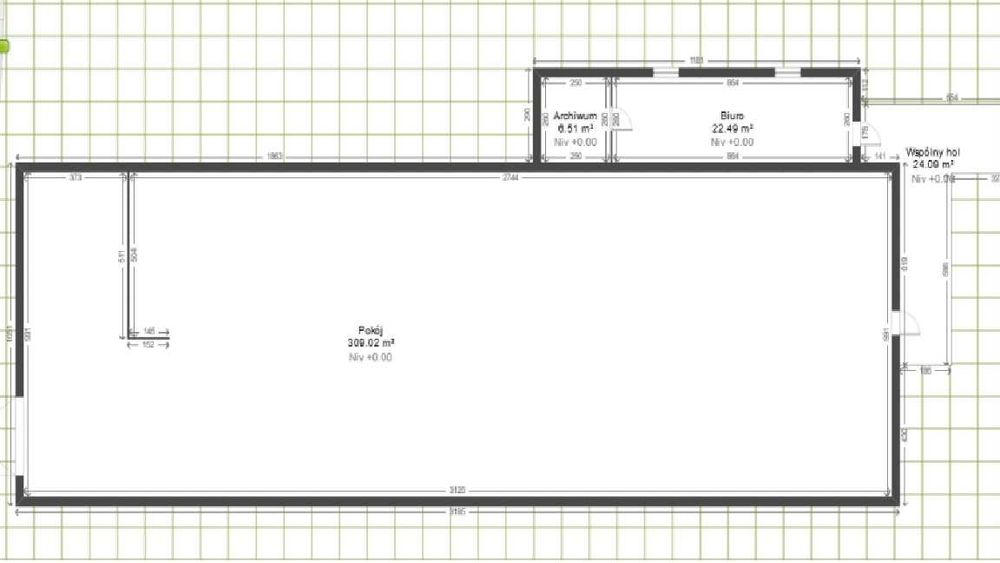 Magazyn 309 m² + Biuro 29 m²   *** Stara Garbarnia *** Poziom 0"