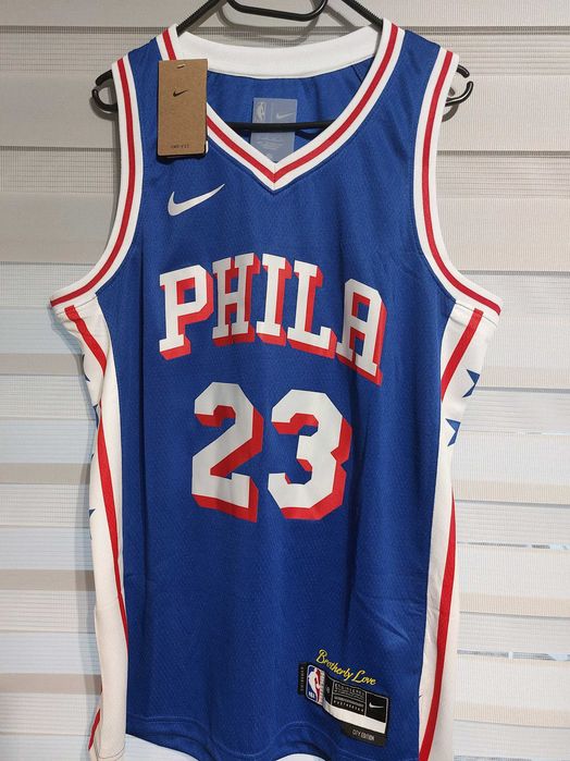 LeBron James #23 roz L Philadelphia 76ers Jersey NBA koszulka NBA